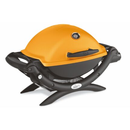 Weber Q 1200 Gas Grill - Orange